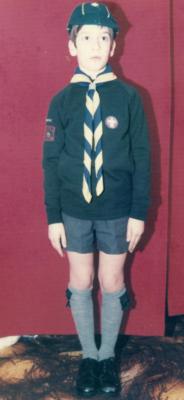 Rob as a Cub, Jan 1975