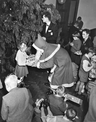 Christmas at Coombe Abbey c1960