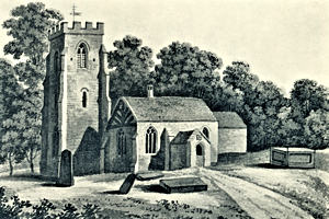 Stoke church c1800